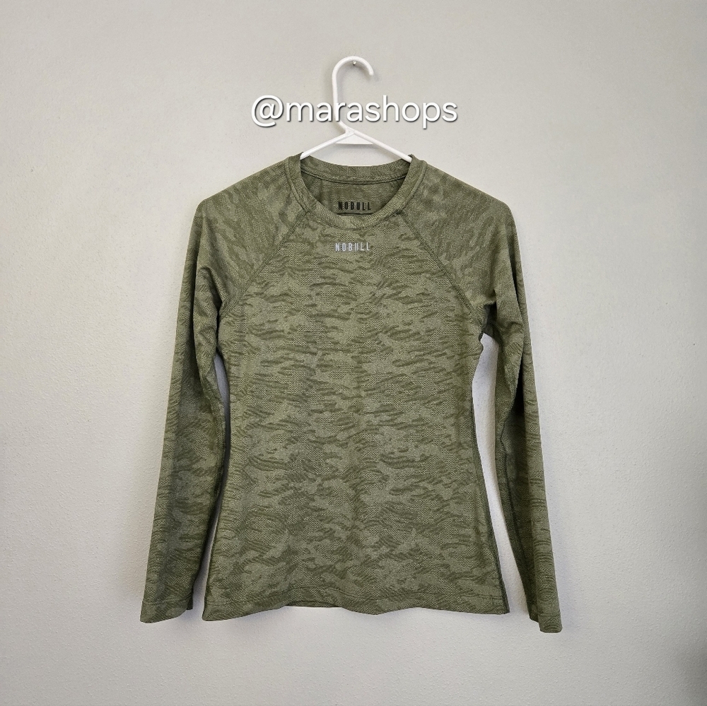 NOBULL Camo Long Sleeve Top
